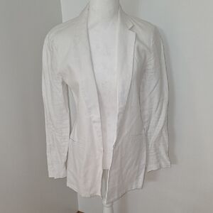 INC International Concepts Women's Elegant White Blazer